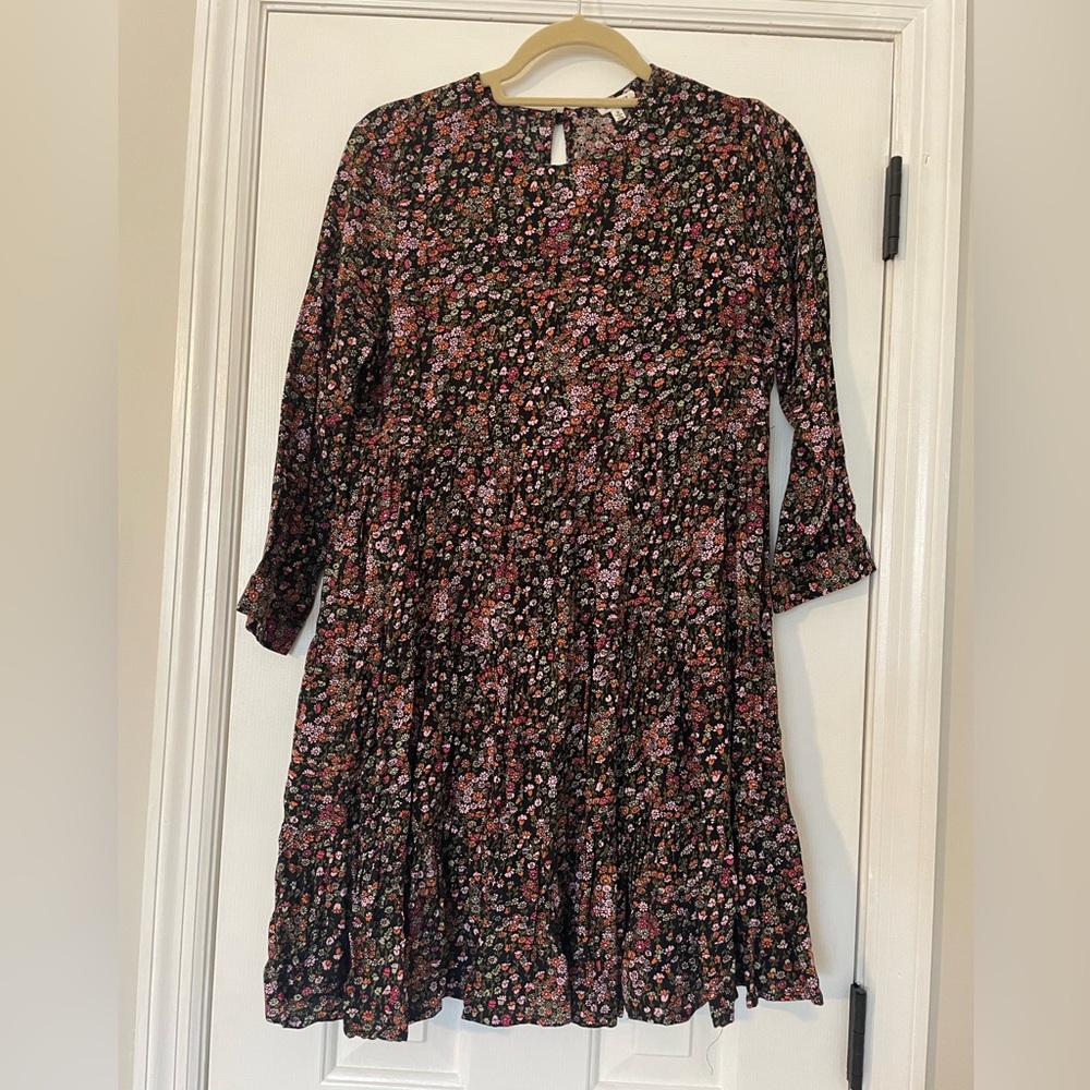 Floral Long Sleeve Dress